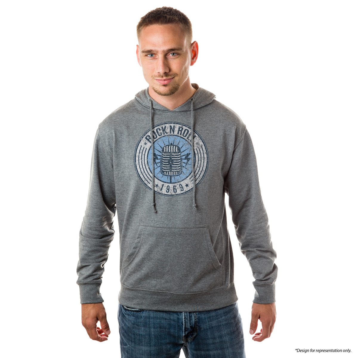 G8622 Unisex L/S French Terry Pullover Hoodie