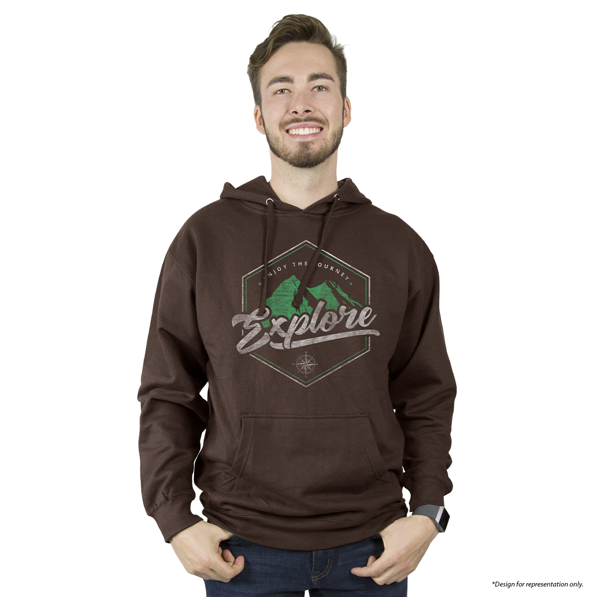 H8614 Unisex L/S Pullover Hoodie