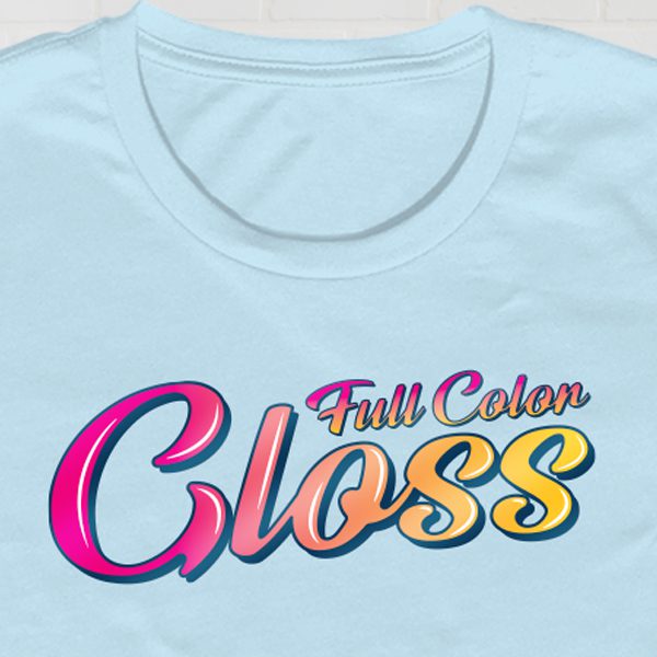 Full Color Gloss Print