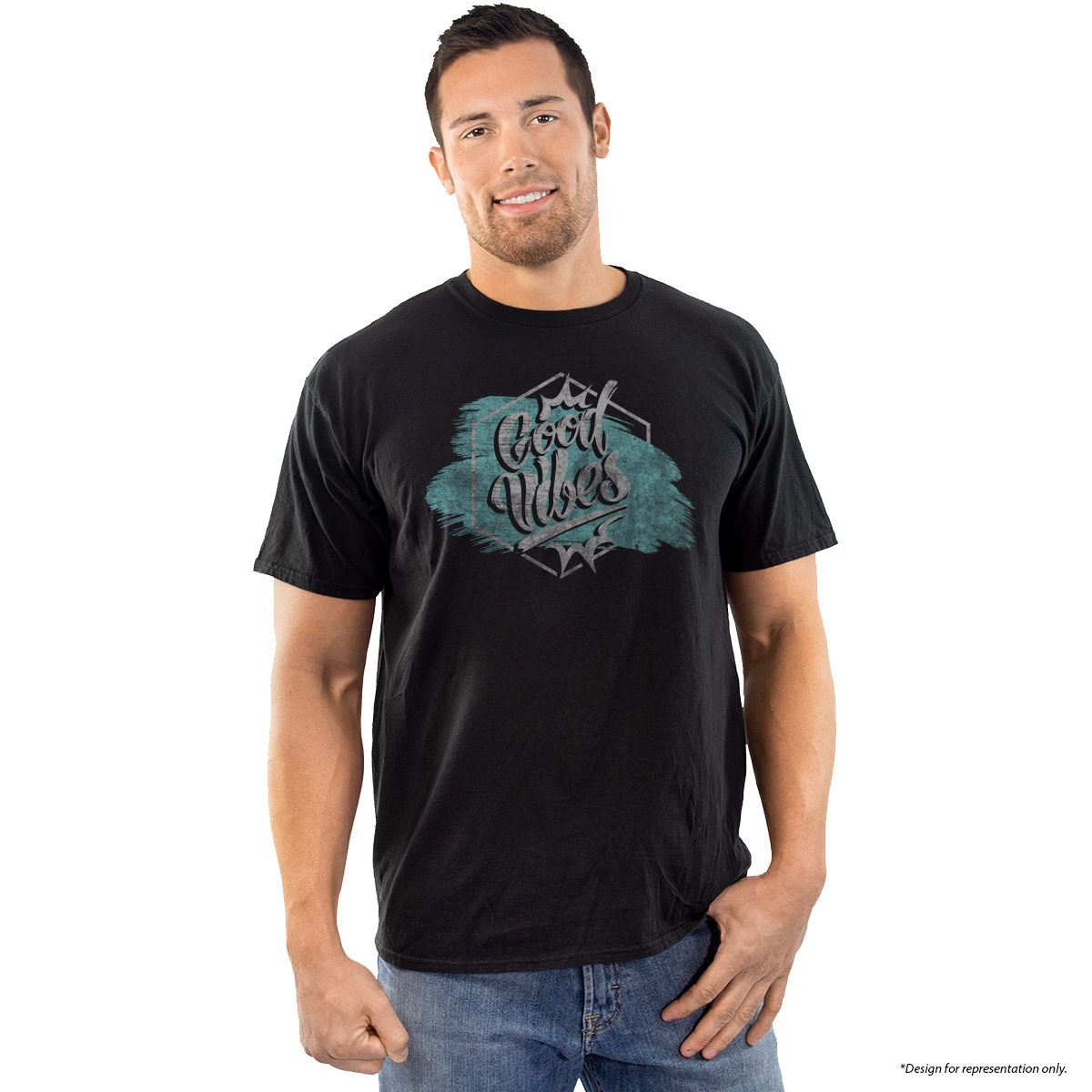 A50002 Unisex S/S Crew Neck