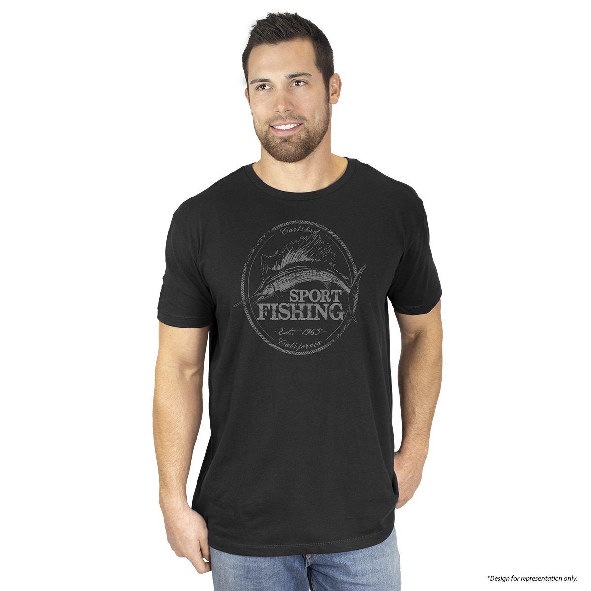 USA1000 Unisex S/S Crew Neck
